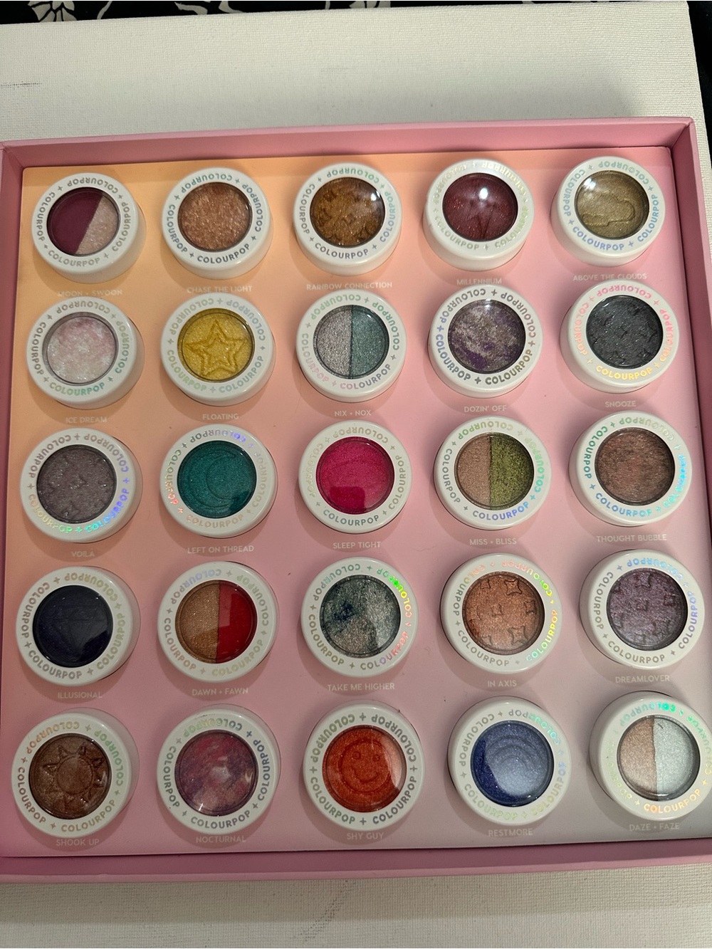 ColourPop Is This Real Life? Complete Super Shock Shadow Vault - 25 Shadows